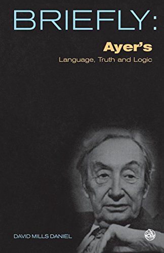 Briefly Ayer's Language, Truth And Logic [Paperback]