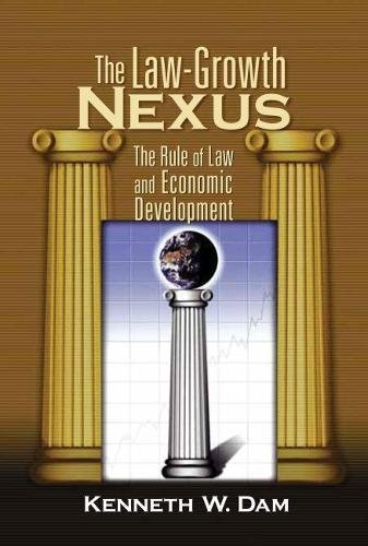 The Law-Growth Nexus The Rule of Law and Economic Development [Paperback]