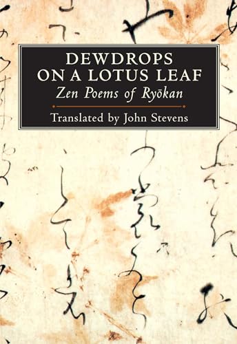 Dewdrops on a Lotus Leaf: Zen Poems of Ryokan [Paperback]