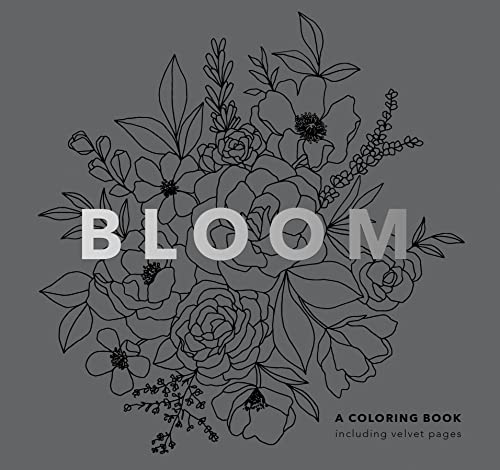 Bloom (Mini): Pocket-Sized 5-Minute Coloring Pages [Paperback]