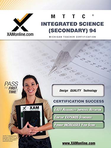 MTTC Integrated Science (Secondary) 94 Teacher Certification Test Prep Study Gui [Paperback]