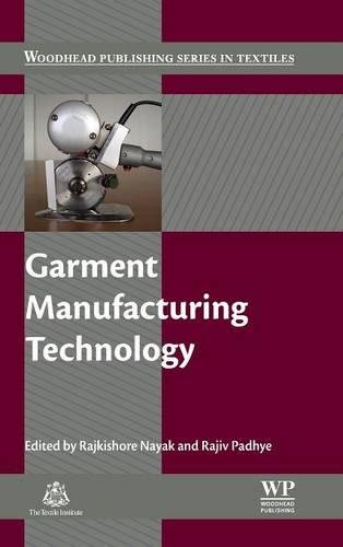 Garment Manufacturing Technology [Hardcover]