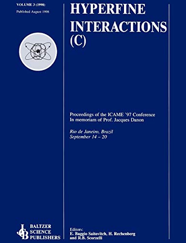 Proceedings of the ICAME '97 Conference In Memoriam of Professor Jacques Danon [Paperback]