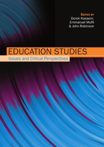 Education Studies Issues and Critical Perspectives [Paperback]