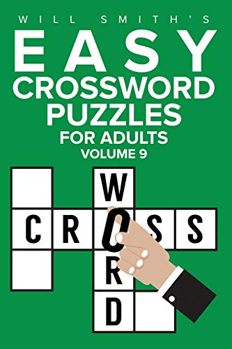 Easy Crossord Puzzles For Adults - Volume 9 [Paperback]