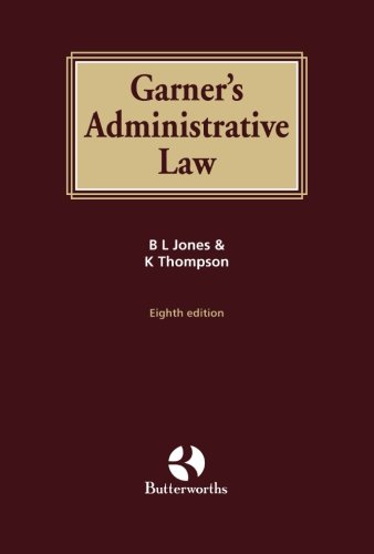 Garner's Administrative La [Paperback]