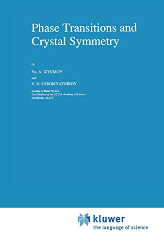 Phase Transitions and Crystal Symmetry [Hardcover]