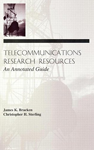 Telecommunications Research Resources An Annotated Guide [Hardcover]