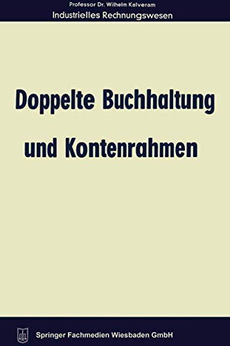 Doppelte Buchhaltung und Kontenrahmen [Paperback]