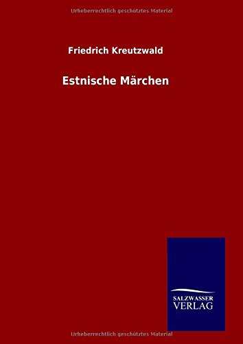 Estnische Marchen (german Edition) [Hardcover]