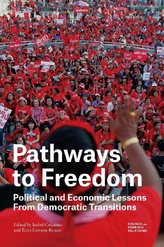 Pathays To Freedom Political And Economic Lessons From Democratic Transitions [Paperback]