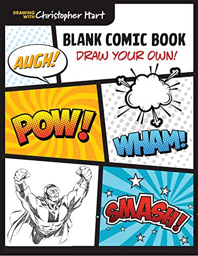 Blank Comic Book: Draw Your Own! [Paperback]