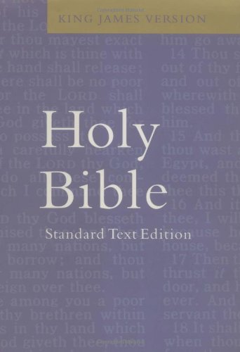 Holy Bible: King James Version: Standard Text Edition [Hardcover]