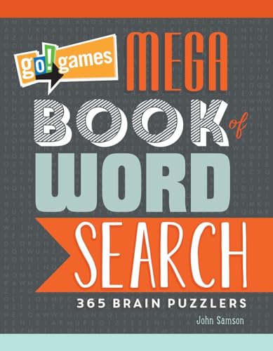 Go!Games Mega Book of Word Search: 365 Brain Puzzlers [Paperback]