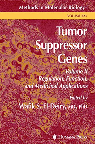 Tumor Suppressor Genes: Volume 2: Regulation, Function, and Medicinal Applicatio [Paperback]