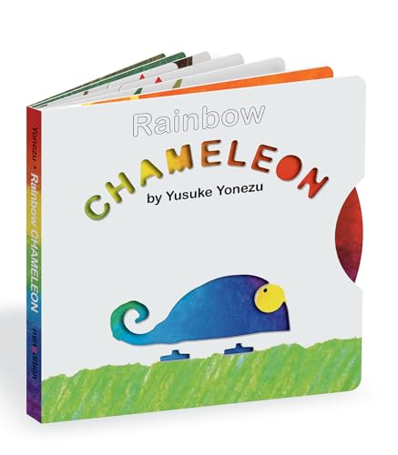 Rainbow Chameleon: An Interactive Spin-the-Wheel Book All About Color [Board book]