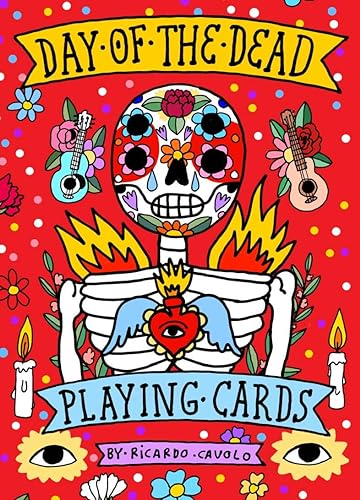 Playing Cards: Day of the Dead: (Día de los Muertos; Standard card deck) [Cards]