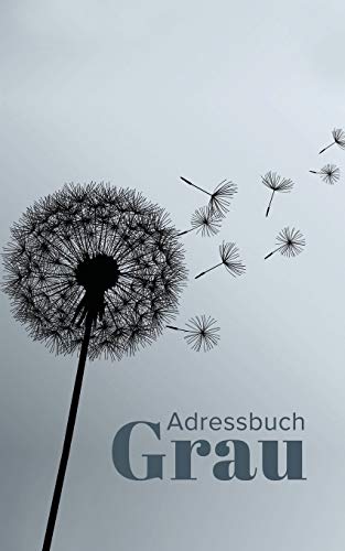 Adressbuch Grau (german Edition) [Paperback]