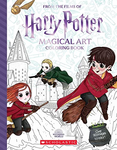 Magical Art Coloring Book (Harry Potter) [Paperback]