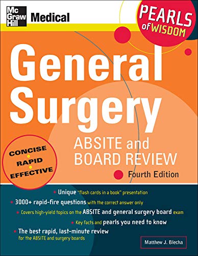 General Surgery ABSITE and Board Revie Pearls of Wisdom, Fourth Edition Pearl [Paperback]