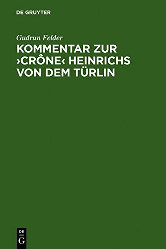 Kommentar Zur, Crne Heinrichs Von Dem Trlin [Hardcover]