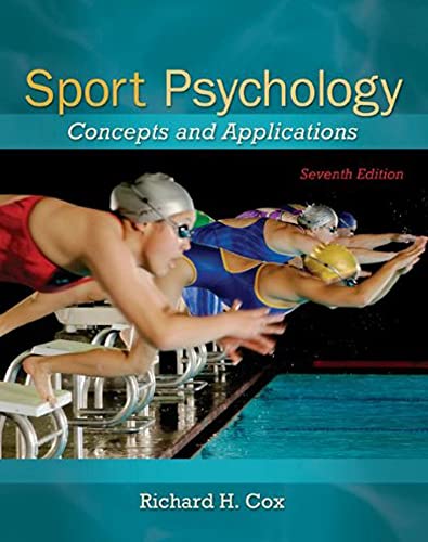 Sport Psychology: Concepts and Applications [Paperback]