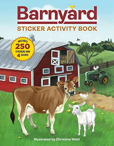 Barnyard Sticker Book: Includes 250 Stickers and 4 Scenes [Paperback]