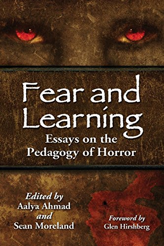 Fear and Learning Essays on the Pedagogy of Horror [Paperback]