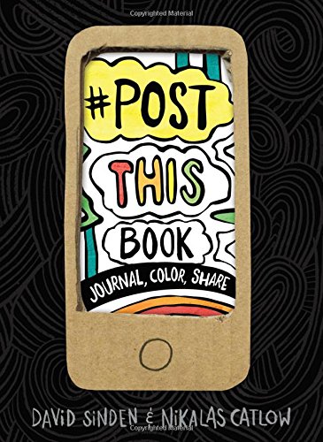 Post This Book: Journal, Color, Share [Paperback]