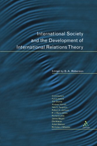 International Society and the Development of International Relations Theory [Paperback]