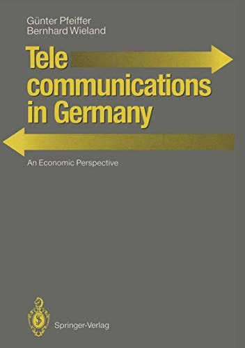 Telecommunications in Germany: An Economic Perspective [Paperback]