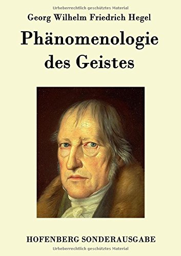 Phnomenologie Des Geistes (german Edition) [Paperback]