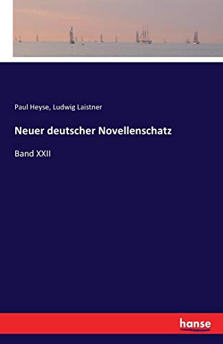 Neuer Deutscher Novellenschatz (german Edition) [Paperback]