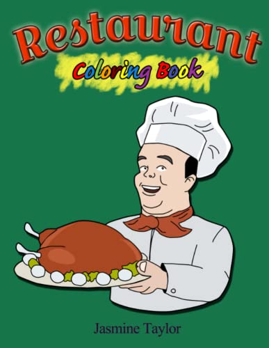 Restaurant Coloring Book [Paperback]