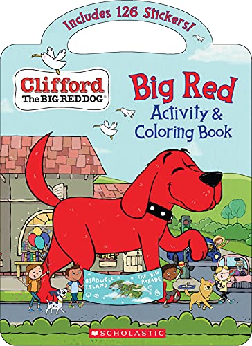 Big Red Activity & Coloring Book (Clifford th