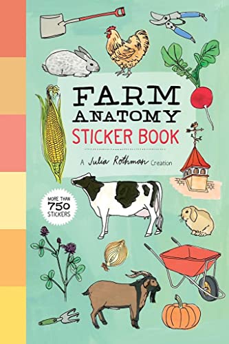 Farm Anatomy Sticker Book: A Julia Rothman Creation; More than 750 Stickers [Paperback]