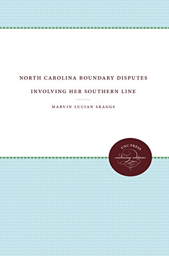 North Carolina Boundary Disputes Involving Her Southern Line (the James Sprunt S [Paperback]