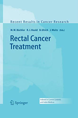 Rectal Cancer Treatment [Paperback]