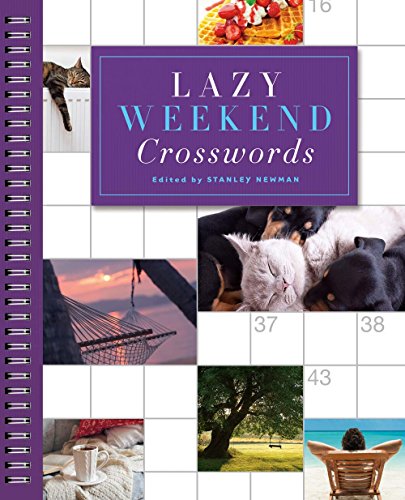 Lazy Weekend Crosswords [Spiral bound]