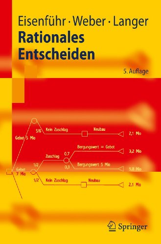 Rationales Entscheiden [Paperback]