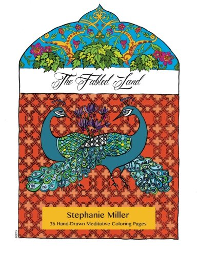 The Fabled Land 36 Hand-Drawn Meditative Coloring Pages [Paperback]