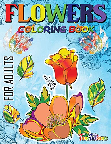 Floers Coloring Book For Adults