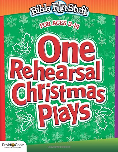 One Rehearsal Christmas Plays: Preschool Through Middle School (bible Funstuff) [Paperback]