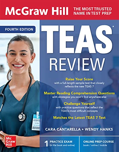 McGraw Hill TEAS Review, Fourth Edition [Paperback]