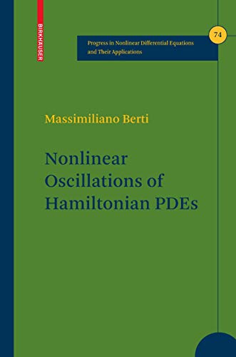 Nonlinear Oscillations of Hamiltonian PDEs [Hardcover]