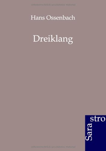 Dreiklang (german Edition) [Paperback]