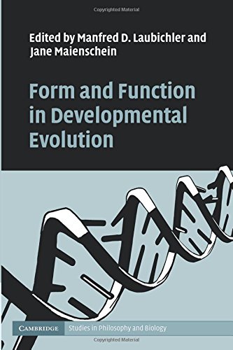 Form and Function in Developmental Evolution [Paperback]