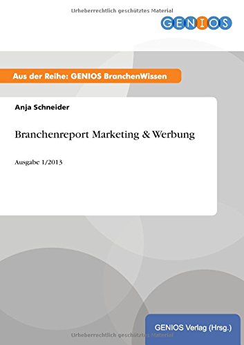 Branchenreport Marketing & Werbung (german Edition) [Paperback]