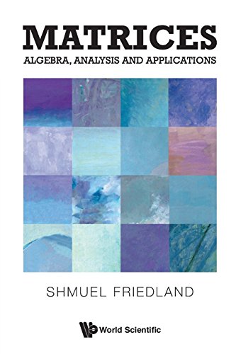 Matrices Algebra, Analysis And Applications [Paperback]