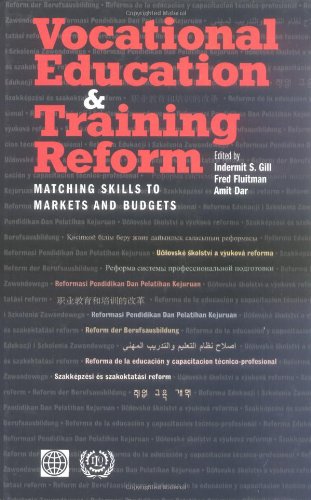 Vocational Education and Training Reform Matching Skills to Markets and Budgets [Hardcover]